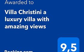Villa Christini A Luxury Villa With Amazing Views
